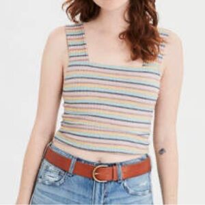 AE American Eagle Crop Tank Top